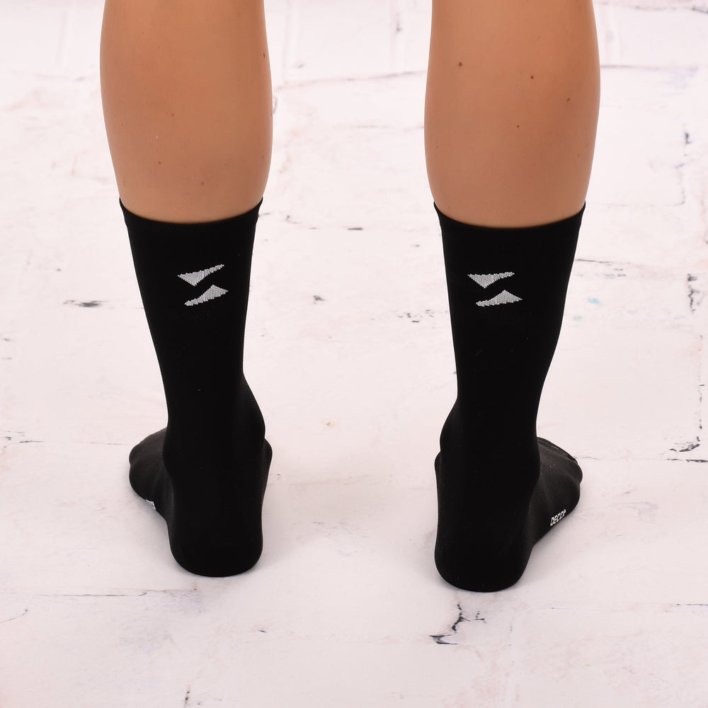 Race Socks Winter Merino - Black