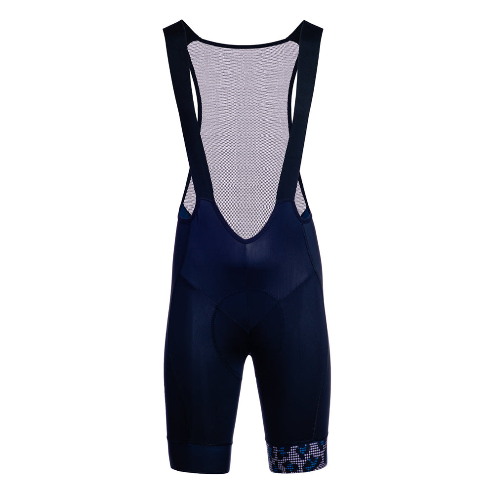 Gaspard Bib Short Women - Leo Blue