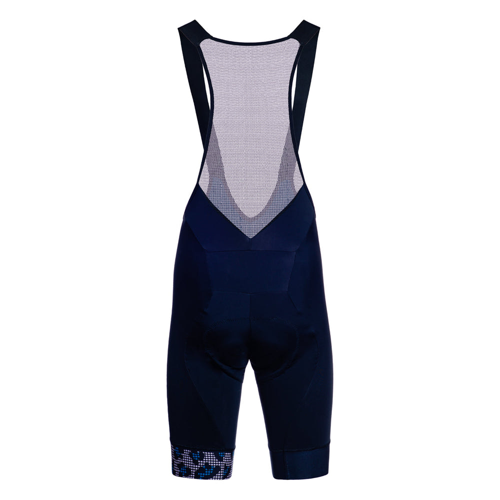 Gaspard Bib Short Women - Leo Blue