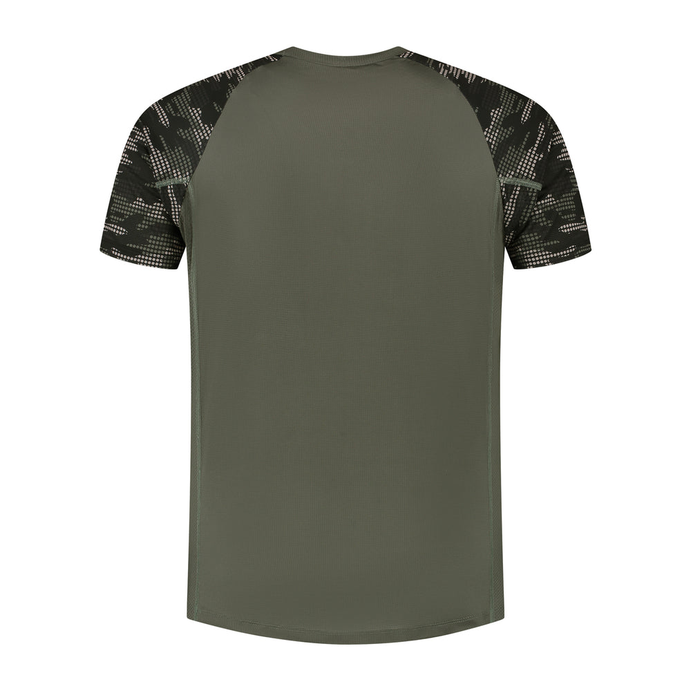 Running Jersey Troy Men - Camo Khaki