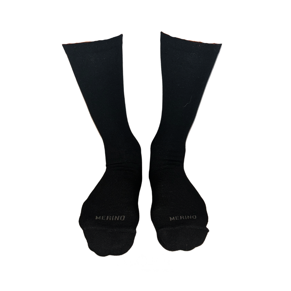 Race Socks Winter Merino - Black